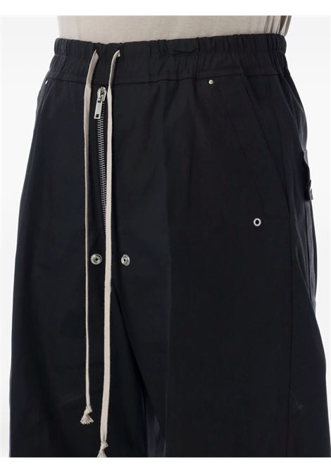 bela wide pants man black RICK OWENS | RU01F2366 TE09